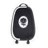 Cojín para asiento de coche famoso en internet felpa cálida anticongelante cojín para asiento de coche sentido avanzado funda de asiento sencilla en blanco y negro