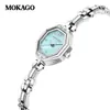 Moxi High Novo Relógio Feminino Pequeno e Requintado Pulseira à Prova d'Água com Luxo Leve e Padrão Solar de Alta Qualidade Relógio de Quartzo Atacado