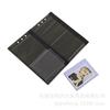 Página 4 de la colección de tarjeteros personalizados A5 tarjetero de voltaje página de tarjetas 6 agujeros PVC pegamento blando página interior de tres pulgadas