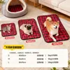 Estilo Navideño Mascota Invierno Cálido Almohadilla Autocalentable Película de Aluminio Almacenamiento de Calor Temperatura Constante Cojín Nido para Perro y Gato Mascota Venta al por Mayor
