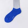 Calcetines para Hombre, Para Todas las Estaciones, Calcetines Deportivos de Rizo para Hombre, Color Puro Negro y Blanco, Calcetines de Tubo Corto y Medio, Calcetines de Malla de Algodón Transpirable