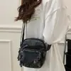 Bolso de mezclilla para mujer, nueva moda primavera 2026, nicho elegante, bolso de hombro cruzado, bolso de teléfono móvil de alta estética moderno