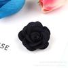 Camelia de 3.5 cm para Joyería DIY al por Mayor Cuerda para el Cabello Broche Pasador Accesorios de Flor Materiales Hechos a Mano Accesorios Flor
