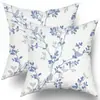Fundas de almohada multitemáticas de Acción de Gracias para comercio exterior transfronterizo, con estampado digital, extraíbles, decoración del hogar, fundas de cojín con estampado de leopardo y florales