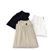 Pantalones de rábano Tencel con sensación de hielo, pantalones casuales cónicos de cintura elástica de algodón para mujer, primavera y verano 2024, nuevos pantalones harén adelgazantes de moda