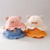 Gorro de bebé primavera y otoño fino neonatal fetal sombrero sombrilla para bebés varones gorro de lavabo con protección solar para bebés y mujeres otoño e invierno