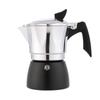 Olla Moca Colorblock Transfronteriza Cafetera Espresso Estilo Italiano para el Hogar Estufa de Café Transparente Pequeña Hecha a Mano