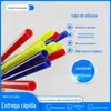 Cor alimentícia alta temperatura resistente silicone mangueira de pistola de pulverização desinfetante peças de automóveis de nova energia