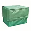 Capa de Isolamento para Colmeia 3 Camadas Acolchoada de Algodão à Prova de Chuva Frio Mantenção do Calor Lona PVC Isolamento para Balde de Abelhas Ferramentas de Apicultura