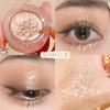 Maquillaje xixi Bombilla Plan Paleta de Sombras Monocromáticas Destello Perlado Iluminador Estereoscópico Párpado Inferior Maquillaje de Escenario Paleta de Sombras de Ojos