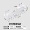 Organizador de cables, soporte para cables, artefacto para cableado, sin perforaciones, autoadhesivo, con hebilla y clip, retenedor de cable de datos de escritorio