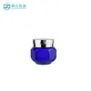 En Stock Juego Hexagonal de Botellas de 120 ml, Botellas de Vidrio para Loción con Bomba Cosmética, Botellas Reutilizables, Botellas de Crema de 30 g, Botellas Vacías