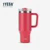 Copo Térmico para Carro com Alça, Grande Capacidade, Copo de Água em Aço Inoxidável 304, Isolamento Térmico e Conservação do Frio