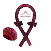 Set de 5 Rizadores de Cabello sin Calor y Gorro de Dormir de Seda Rodillos de Espuma para Ondas Nocturnas
