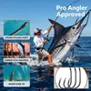 Anzol Haibo 8340 para Carpa, Anzol Europeu para Pesca de Carpa, Venda Direta do Fabricante, Aço de Alto Carbono, Anzol com Farpa, Corpo Plano, Anzol de Pesca