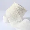 Diadema de Textil Nieve Cuadros Flocado Prensado en Bordes Accesorios para el Cabello Lazo de Corbata DIY Ramo Caja de Regalo Correa de Embalaje