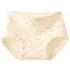 Calcinhas Femininas 100% Algodão com Estampa Floral, Estilo Jovem, Antibacterianas 10A, Forro 100% Algodão, Boxer Sem Costura Tamanho Grande
