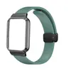 Adequado para Xiaomi Mi Band 10 Pro - Versão com Estrutura de Metal Padrão - Versão Cerâmica com Padrão de Lichia - Fivela Magnética Dobrável - Pulseira de Silicone