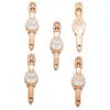 Accesorios para Joyería de Aleación DIY Reloj Despertador Esmaltado Colgante de Reloj Pulsera Llavero Decoración Adorno Colgante W459