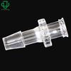 Conector Luer Hembra de Rosca Externa de Plástico PC Blanco de Alta Calidad Conector de Espiga para Manguera