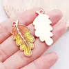 30 Colgantes Variados de Hoja de Arce y Hoja Vegetal Esmaltados de Aleación para Acción de Gracias Accesorios de Joyería DIY para Pulseras, Collares y Colgantes