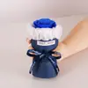 Rosa de Navidad mini flor seca ramo pequeño Día del Maestro enviar a novia cita bolsillo vida eterna flor de jabón venta al por mayor