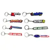 Llavero Personalizado de Goma Suave de PVC Regalo Promocional Personalizado Llavero de Dibujos Animados Llavero con Letra en Inglés