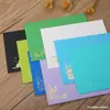 Envelopes Spot Criativos Frescos Hot Stamping Envelopes Ocidentais Atacado Simples Exquisite Cartões Postais Coloridos Armazenamento de Cartões