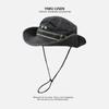 Sombrero de Senderismo Lavado Vintage Estilo Japonés para Mujer Verano Exterior Protección Solar Sombrero de Pescador Vaquero Occidental Camping Sombrilla Sombrero de Pesca
