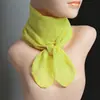 Regalo Regalos, Pañuelo Cuadrado de Seda Sintética para Mujer, Pañuelo Pequeño Versátil para Primavera y Verano, Pañuelo de Seda de Color Sólido, Pañuelo de Gasa, Fabricante de Puntos al por Mayor