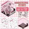 Pegatinas de paisaje, pegatinas de escenas en miniatura tridimensionales, pegatinas de paisaje, pegatinas apilables de cabina de almacenamiento, manualidades lindas de bricolaje