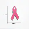 Insignia de broche de cinta rosa transfronteriza al por mayor Amazon promoción de venta caliente cuidado accesorios de insignia para el pecho femenino
