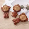 Pente Zodiaco Sândalo Vermelho Air Bag Pente de Sândalo Massagem de Pele Pente com Almofada de Ar Pente para Bebê de Um Ano Pente Portátil Infantil de Desenho Animado
