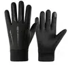 Guantes Cálidos para Deportes al Aire Libre para Hombres y Mujeres, Otoño/Invierno, Cortavientos, Antideslizantes, Compatibles con Pantalla Táctil, para Ciclismo, Patinetes Eléctricos, Correr, Guantes de Protección contra el Frío