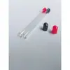 Tubo de Plástico Transparente Tubo de PC Tubo Transparente Tubo Duro Tubo Redondo con Tapa Tubo de Empaque Tubo para Incienso Diámetro Exterior 8mm Diámetro Interior 6mm