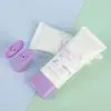 Fabricante Personalizado Logo Impressível Mangueira Ultra-Plana Limpador Facial Protetor Solar Embalagem Plástica Tipo Tubo Flip-Top Vazio