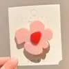 Pinzas para el Cabello Bordadas con Flores para Niñas Nuevas de Alta Gama Pinzas BB para Flequillo Lateral para Niñas y Bebés Lindos Accesorios para el Cabello