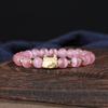 Pulsera de Dragón para pareja de estilo étnico versátil para estudiantes de Yiwu con piedra de ópalo natural año animal 2024