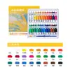 Deli Nuevo Set de Pintura Gouache Acuarela 12 Colores Pintura Artística Graffiti 18 Colores 24 Colores 73862
