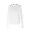 Camiseta Retro Simples de Manga Longa 11KN para Homens e Mulheres, Modelagem Solta, Proteção Solar, Feita de Tecido Selecionado de Lyocell Confortável Fio de Neve, Peça para Cobrir no Ar Condicionado