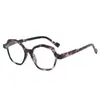Gafas de Lectura para PC de Comercio Exterior Transfronterizo, Gafas con Diseño Personalizado, Monturas Originales Poligonales Retro, Venta al por Mayor para Hombres y Mujeres de Fabricantes