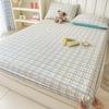 Touca de cama de algodão com desenho peça única 100% algodão protetor de colchão individual para dormitório conjunto de cama individual colcha 2025 novo 3