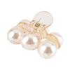 Estilo coreano ins Internet Popular Pearl Grab Clip Tamanho Pérola Grampo de Cabelo Elegante Grande Grab Clip All-match Grampo de Cabelo Acessórios para Mulheres