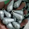 Gota de Água Hexagonal Ecológico Anel Pingente de Ferro Lote de Chumbo Lote de Ferro Pingente de Pesca Pesca Leve Pingente de Chumbo Ponderado Pingente de Chumbo Lançamento Longo