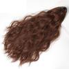 Peluca para Mujer de Cabello Largo, Cabello Rizado en Cascada Semirrecogido, Cola de Caballo Alta, Peluca con Clip, Chica Dulce y Cool