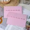 Sobre C6 Engrosado de 250g para Amazon Transfronterizo Invitaciones Estilo Occidental, Papel Kraft Simple Vintage en Blanco Negro y Rojo