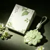 Armario Gardenia Aromaterapia Armario Osmanthus Tabletas de Yeso Aromáticas Hogar Dormitorio Fragancia Duradera Colgante de Fragancia Premium