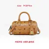 Bolso Bandolera Mc de Moda, Bolso de Mano Clásico Retro, Bolso Boston Tipo Almohada, Bolso de Hombro Mini, Bolso Trendy para Viajes Diarios para Mujer