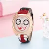 Reloj de pulsera DQG autorizado Reloj popular europeo y americano ruso Cara de payaso fantasma Reloj para estudiantes Entrega en Yiwu