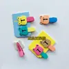 [accesorios] Lindo Pasador de Pelo de Dibujos Animados Oso Infantil Clip Casual para Flequillo Clip Lateral Clip para Cabello Suelto de Bebé Accesorios para la Cabeza de Niñas
